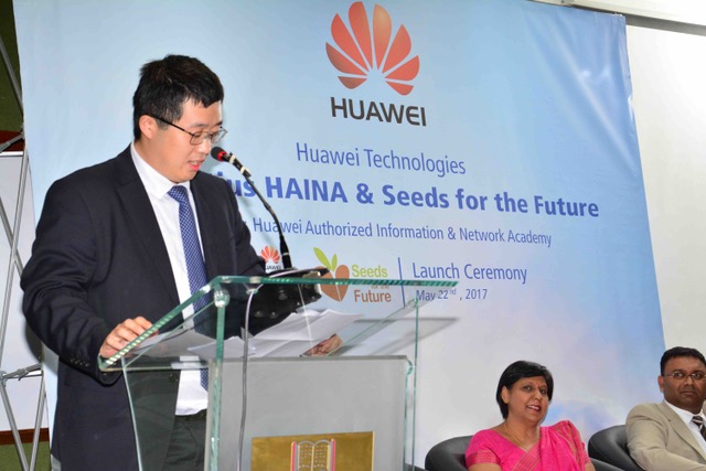 Jerry Liujiawei - MD de Huawei Mauritius.