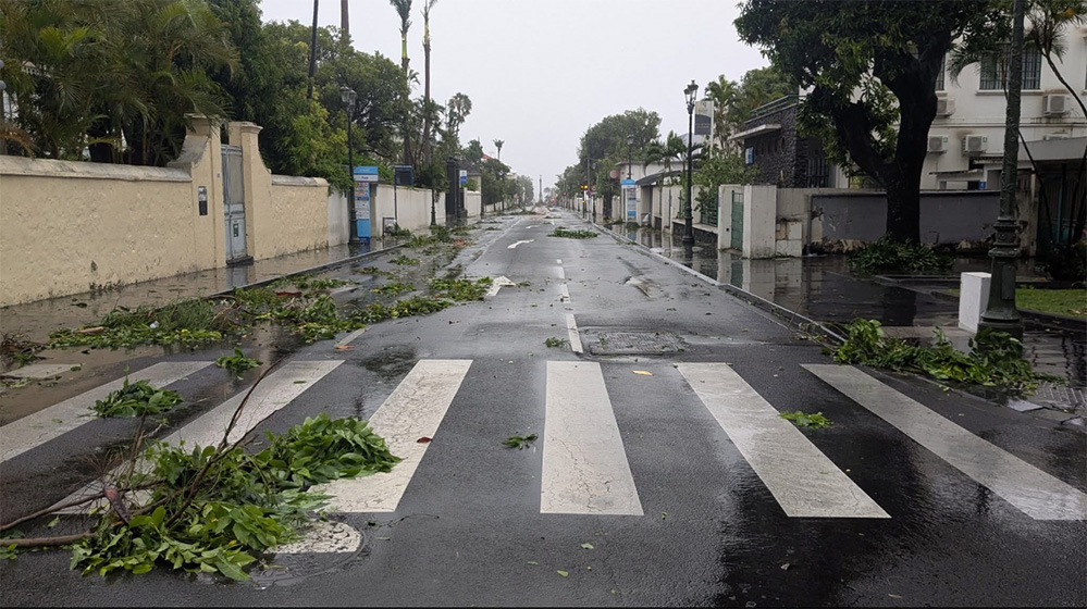 Retour en images du passage du cyclone Garance.