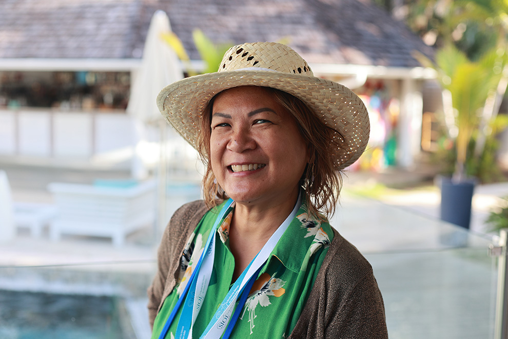 Dr Elodie Huot, présidente du CGEOI, réélue pour un troisième mandat. Photo : Dr Patrick Gaillard